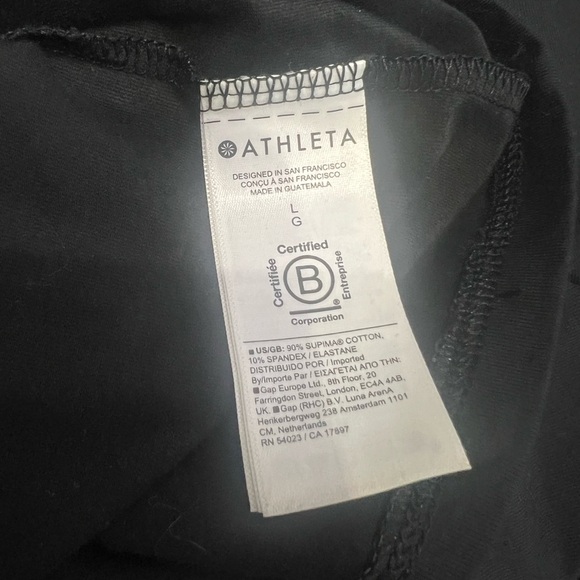 Athleta Black Mini Dress - Picture 2 of 5